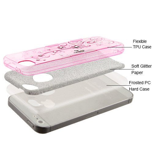 MyBat Full Glitter TUFF Series Case for Apple iPhone 5s/5 / SEiPhone 5s/5