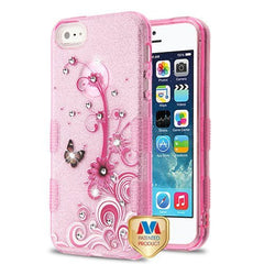 MyBat Full Glitter TUFF Series Case for Apple iPhone 5s/5 / SEiPhone 5s/5
