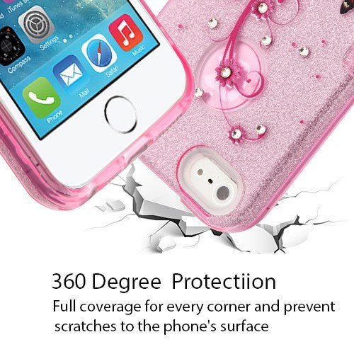 MyBat Full Glitter TUFF Series Case for Apple iPhone 5s/5 / SEiPhone 5s/5