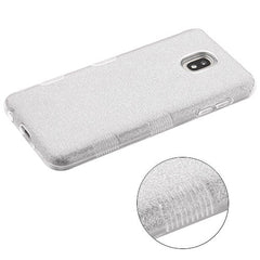 MyBat Full Glitter TUFF Series Case for Samsung J737P (Galaxy J7 (2018))/Galaxy J7 Star / Galaxy J7 V 2nd Gen - Silver