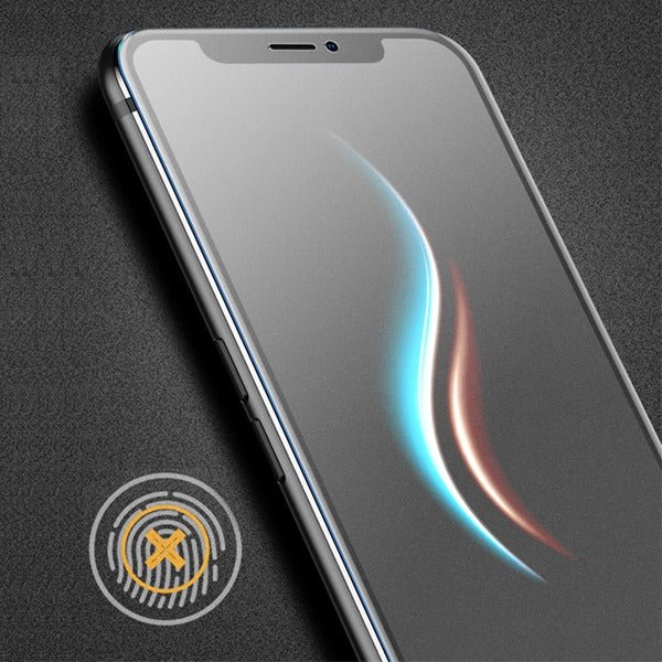 MyBat Full - screen Coverage Frosted Tempered Glass Screen Protector for Apple iPhone 8 Plus/7 Plus / 6s Plus/6 Plus - BlackMyBat Pro