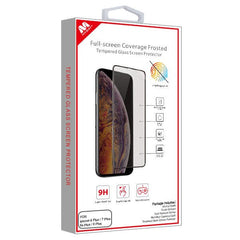MyBat Full - screen Coverage Frosted Tempered Glass Screen Protector for Apple iPhone 8 Plus/7 Plus / 6s Plus/6 Plus - BlackMyBat Pro