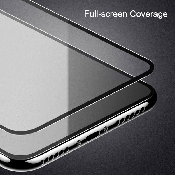 MyBat Full - screen Coverage Frosted Tempered Glass Screen Protector for Apple iPhone 8 Plus/7 Plus / 6s Plus/6 Plus - BlackMyBat Pro