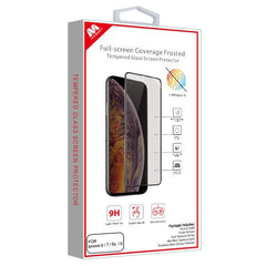 MyBat Full - screen Coverage Frosted Tempered Glass Screen Protector for Apple iPhone 8/7/iPhone SE (2022) / SE (2020) - BlackMyBat Pro