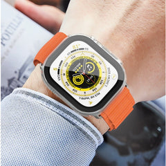 MyBat Fusion Protector Case (with Tempered Glass Screen Protector) for Apple Watch Ultra 49mm / Watch Ultra 2 49mm - BlackMyBat Pro