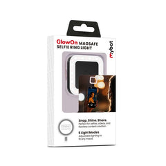MyBat GlowOn MagSafe Selfie Ring Light - BlackMybat Pro