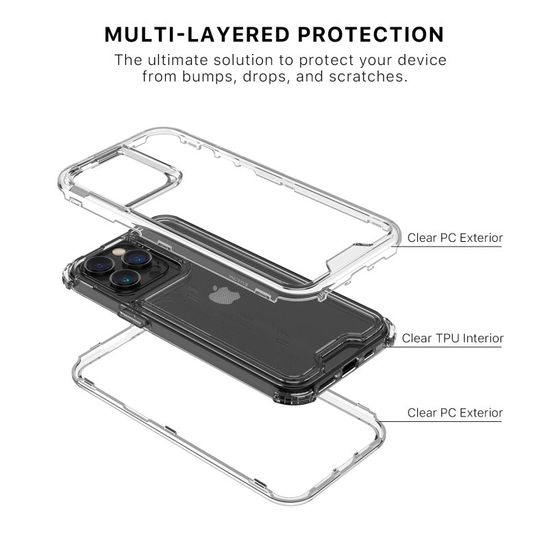 MyBat Hybrid Protector Cover for Apple iPhone 14 Pro (6.1)iPhone 14 Pro