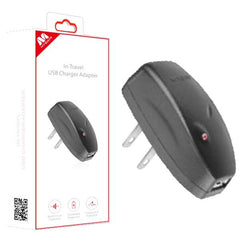 MyBat In - Travel USB Charger Adapter (with IC chips) - BlackMyBat Pro