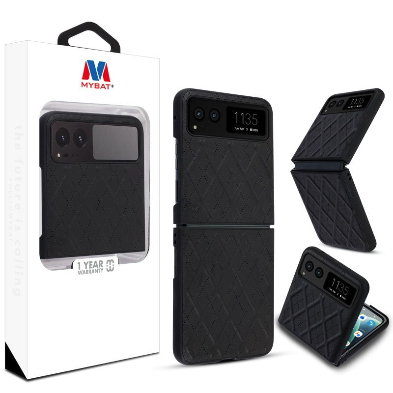 MyBat Leather Protector Case for Motorola razr (2023)razr (2023)