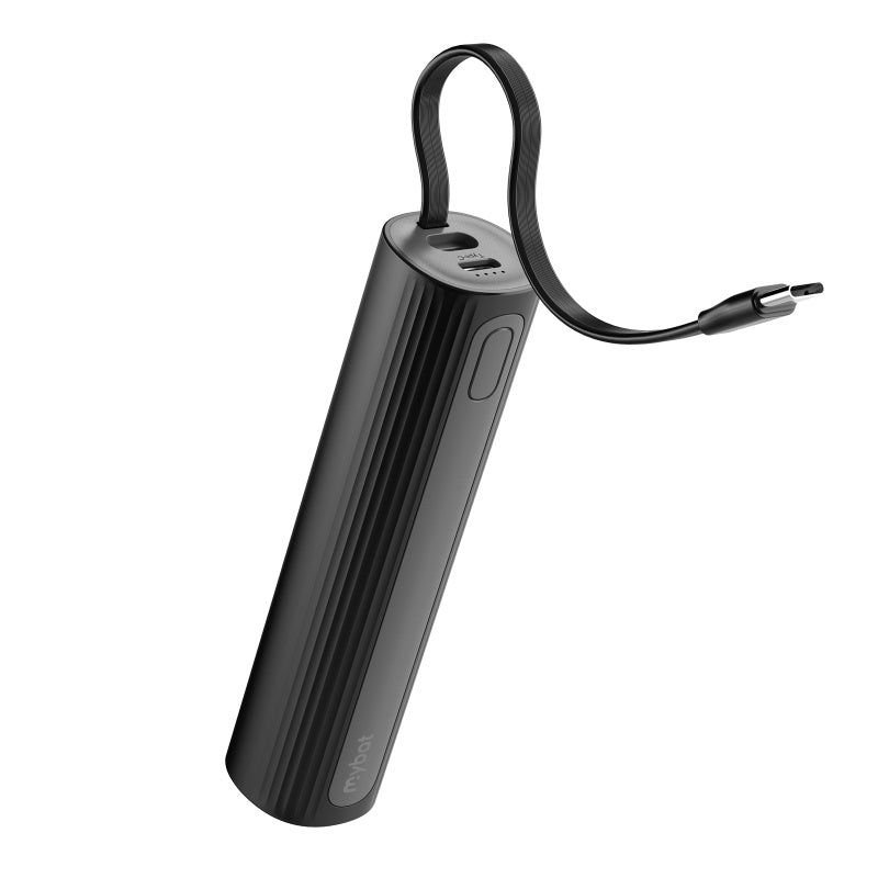 5000mAh Power Bank + Flashlight & USB-C Cable - LightSpeed  MyBat Pro