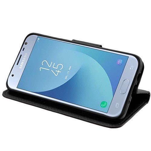 MyBat Liner MyJacket Wallet Crossgrain Series for Samsung J337 (Galaxy J3 (2018))/Galaxy J3 V/J3 3rd Gen / Galaxy J3 StarGalaxy J3