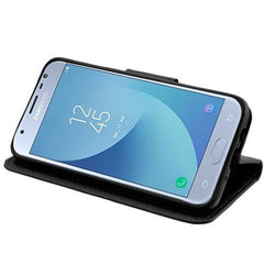 MyBat Liner MyJacket Wallet Crossgrain Series for Samsung J337 (Galaxy J3 (2018))/Galaxy J3 V/J3 3rd Gen / Galaxy J3 StarGalaxy J3