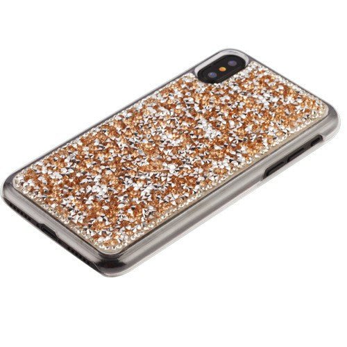 MyBat Mini Crystals Rhinestones Desire Back Protector Cover for Apple iPhone XS/XiPhone XS/X