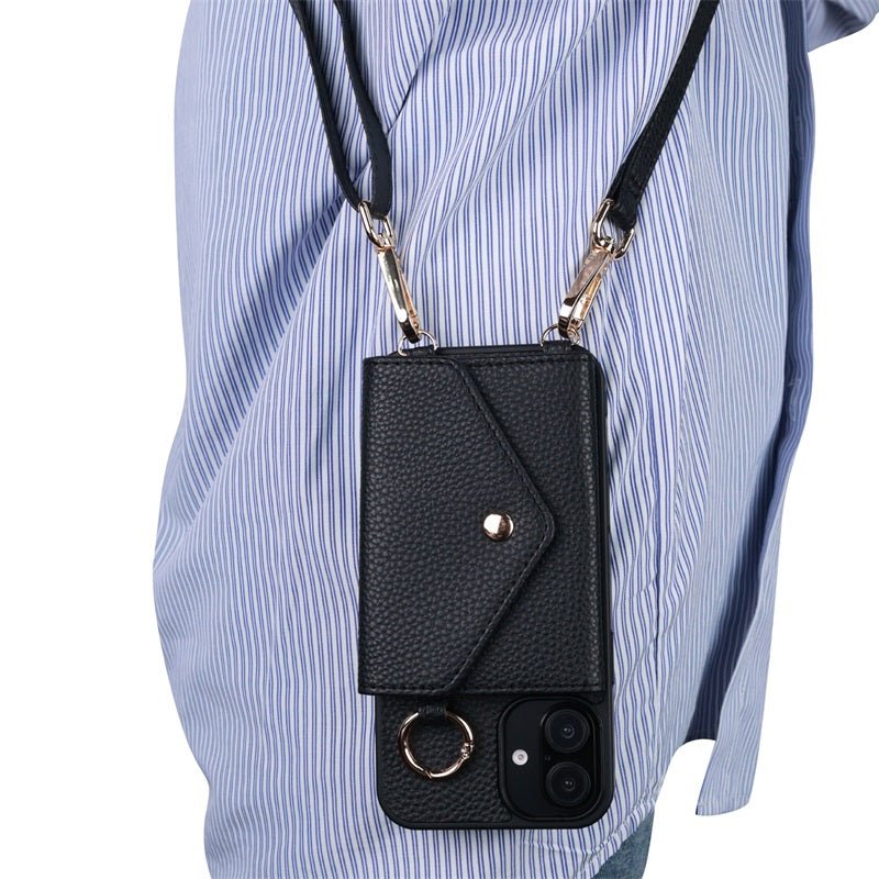 MyBat Posh Crossbody Wallet Case for Apple iPhone 16 PlusiPhone 16 Plus