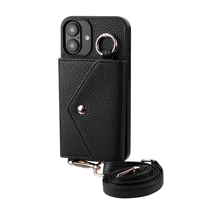 MyBat Posh Crossbody Wallet Case for Apple iPhone 16 PlusiPhone 16 Plus