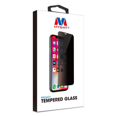 MyBat Privacy Tempered Glass Screen Protector (2.5D) for Apple iPhone 13 (6.1) / iPhone 13 Pro (6.1) / iPhone 14 (6.1)iPhone 13