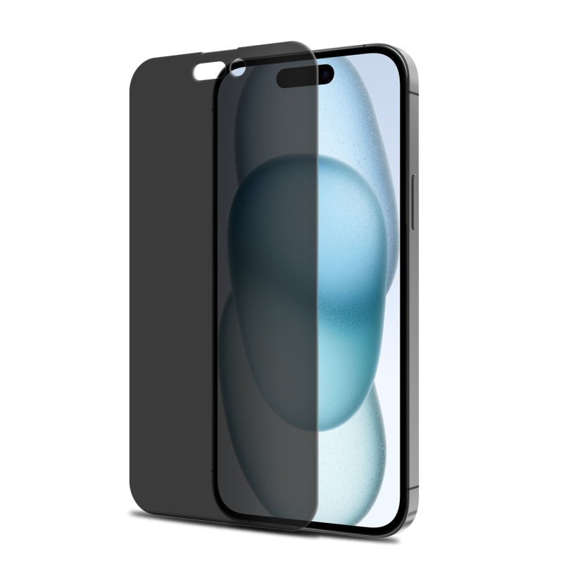 MyBat Privacy Tempered Glass Screen Protector (2.5D) for Apple iPhone 15 (6.1)iPhone 15