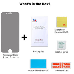 MyBat Privacy Tempered Glass Screen Protector (2.5D) for Apple iPhone 8 Plus/7 Plus - Transparent SmokeMyBat Pro