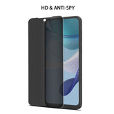 MyBat Privacy Tempered Glass Screen Protector (2.5D) for Motorola Moto G 5G (2023) - ClearMyBat Pro