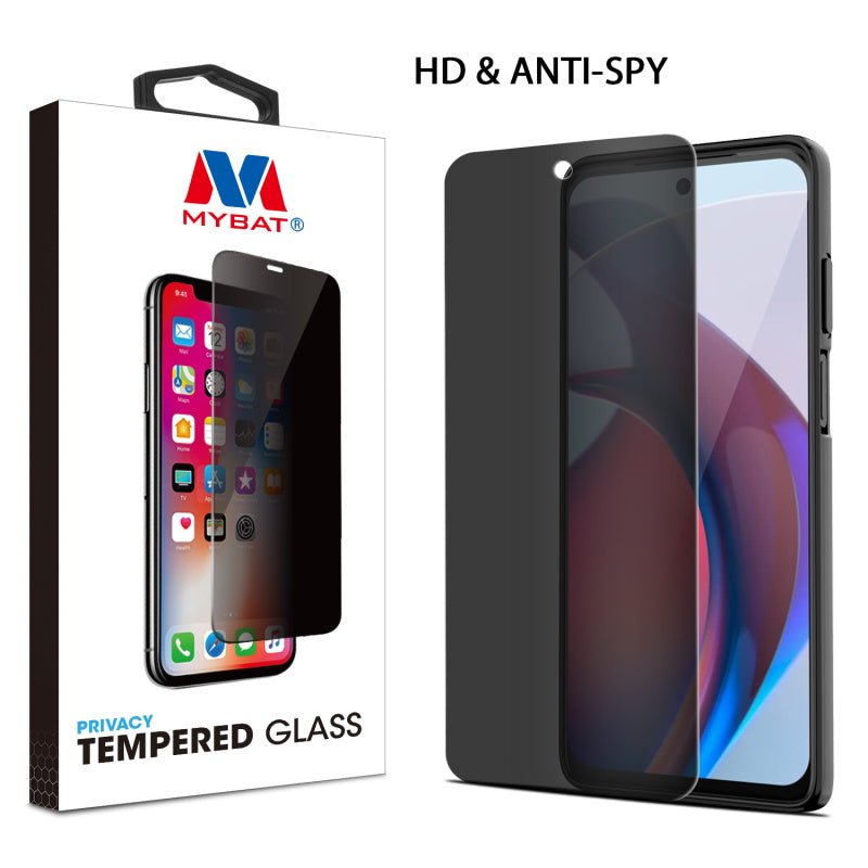 MyBat Privacy Tempered Glass Screen Protector (2.5D) for Motorola Moto G Stylus 5G (2023) / Moto G Stylus 4G (2023) - ClearMyBat Pro
