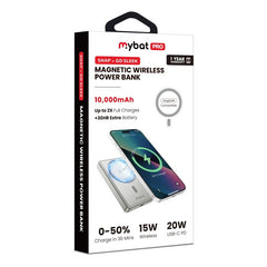 MyBat Pro 10000mAh SNAP + GO SLEEK Magnetic Wireless Power BankMyBat Pro