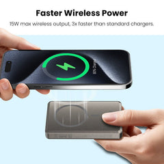 MyBat Pro 10000mAh SNAP + GO SLEEK Magnetic Wireless Power BankMyBat Pro