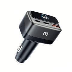 MyBat Pro 105W 3 - Port Fast Car Charger with Digital DisplayMyBat Pro