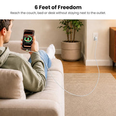 MyBat Pro 240W USB-C to USB-C 90 Degree Right Angle Charging Cable – 6FTMyBat Pro