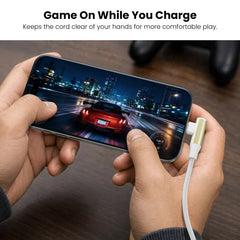 MyBat Pro 240W USB-C to USB-C 90 Degree Right Angle Charging Cable – 6FTMyBat Pro