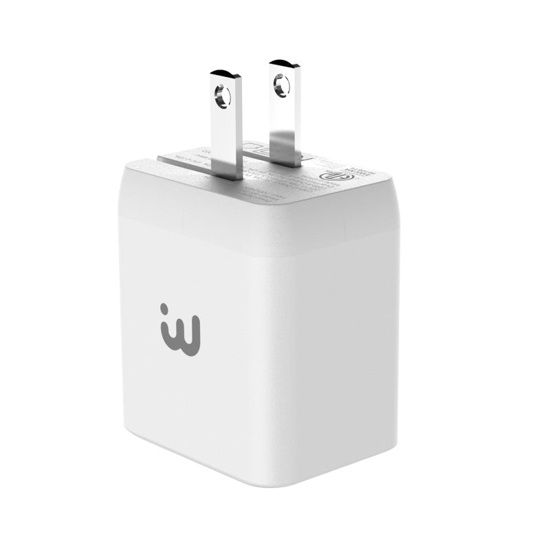 MyBat Pro 35W GaN Dual - Port Foldable Wall Charger (ETL Certified) - WhiteMybat Pro