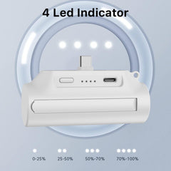 MyBat Pro 5000mAh USB - C Portable Power Bank (with Stand) - WhiteMyBat Pro