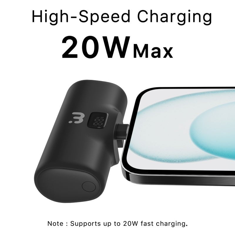 MyBat Pro 5000mAh USB - C Portable Quick Charging Power Bank (with Stand) - PinkMyBat Pro