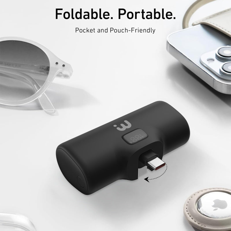 MyBat Pro 5000mAh USB - C Portable Quick Charging Power Bank (with Stand) - PinkMyBat Pro