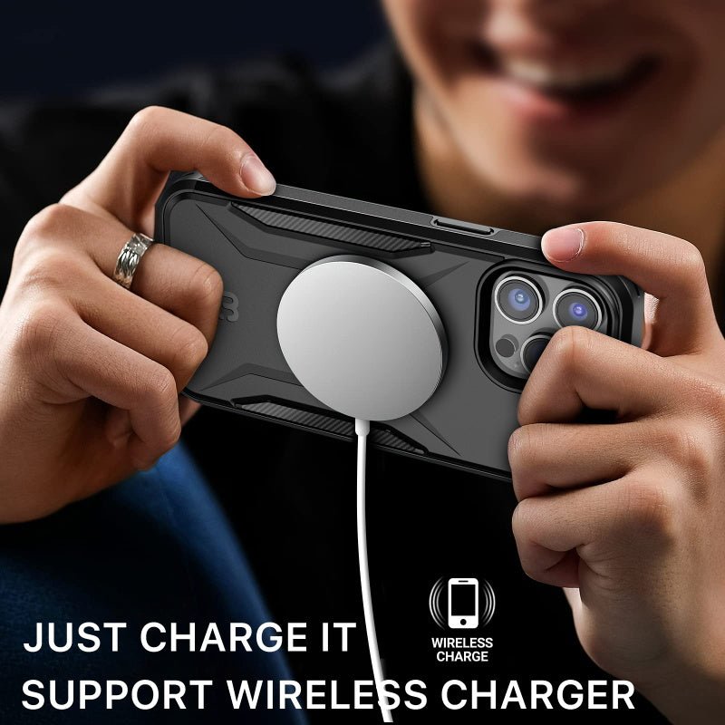 MyBat Pro Antimicrobial Stealth Series MagKick for Apple iPhone 14 Pro (6.1)iPhone 14 Pro