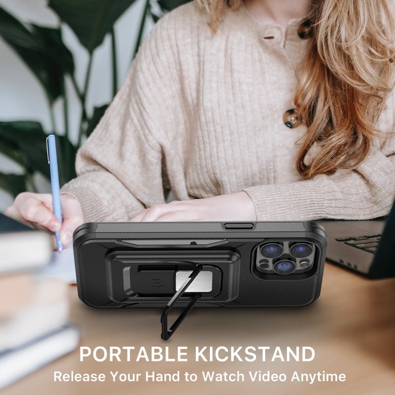 MyBat Pro Antimicrobial Stealth Series MagKick for Apple iPhone 14 Pro (6.1)iPhone 14 Pro