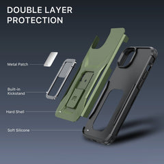 MyBat Pro Antimicrobial Stealth Series (with Stand) for Apple iPhone 14 Plus (6.7)iPhone 14 Plus