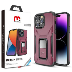 MyBat Pro Antimicrobial Stealth Series (with Stand) for Apple iPhone 14 Pro (6.1)iPhone 14 Pro
