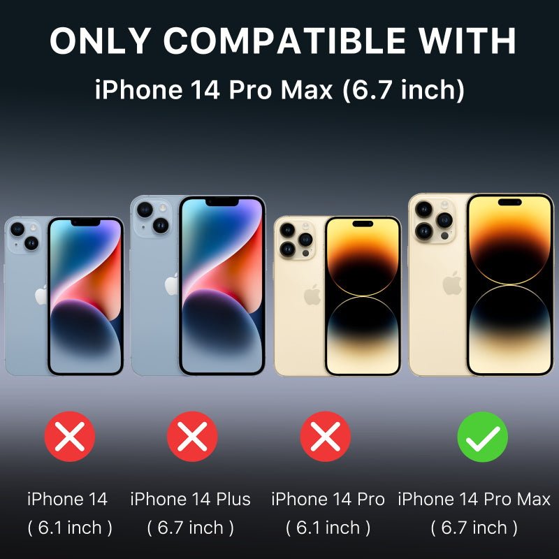 MyBat Pro Antimicrobial Stealth Series (with Stand) for Apple iPhone 14 Pro Max (6.7)iPhone 14 Pro Max