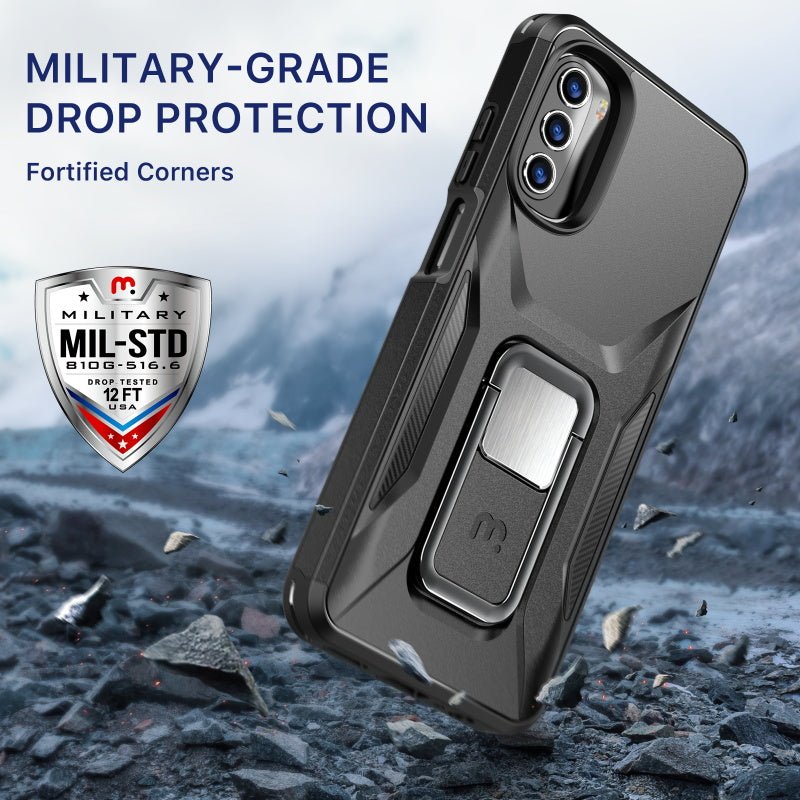 MyBat Pro Antimicrobial Stealth Series (with Stand) for Motorola Moto G 5G (2022)Moto G 5G 2022