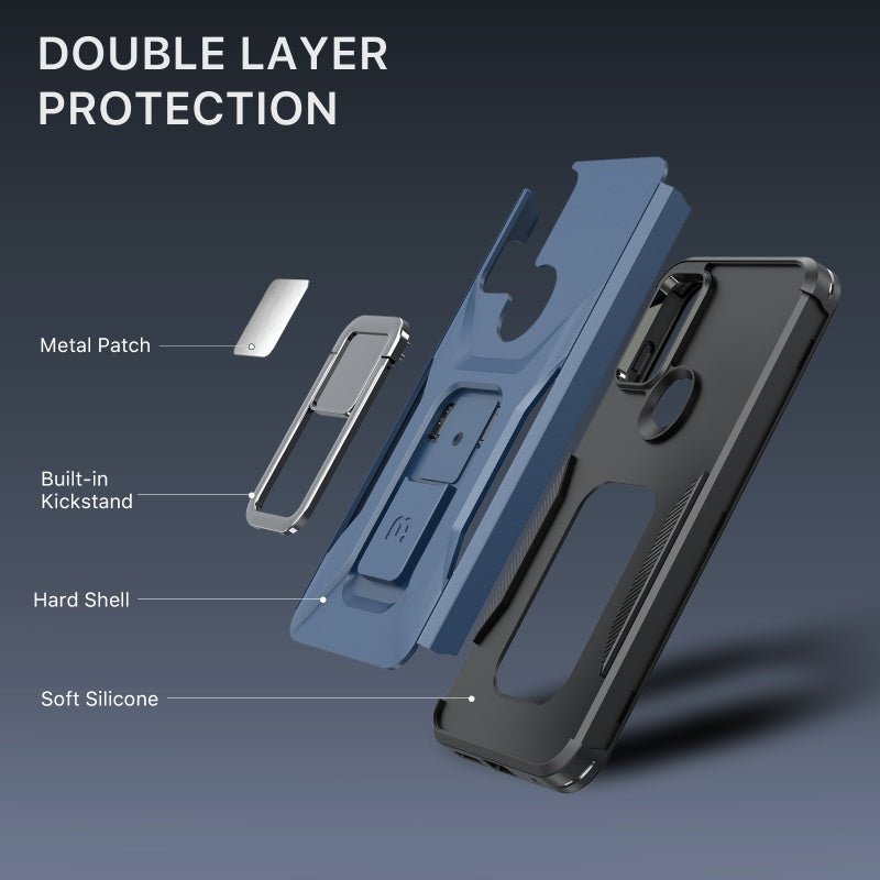 MyBat Pro Antimicrobial Stealth Series (with Stand) for Motorola Moto G Play (2023)Moto G Play 2023