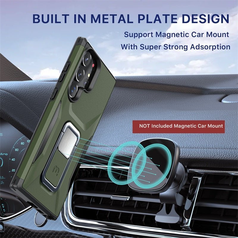 MyBat Pro Antimicrobial Stealth Series (with Stand) for Samsung Galaxy S23 UltraMyBat Pro