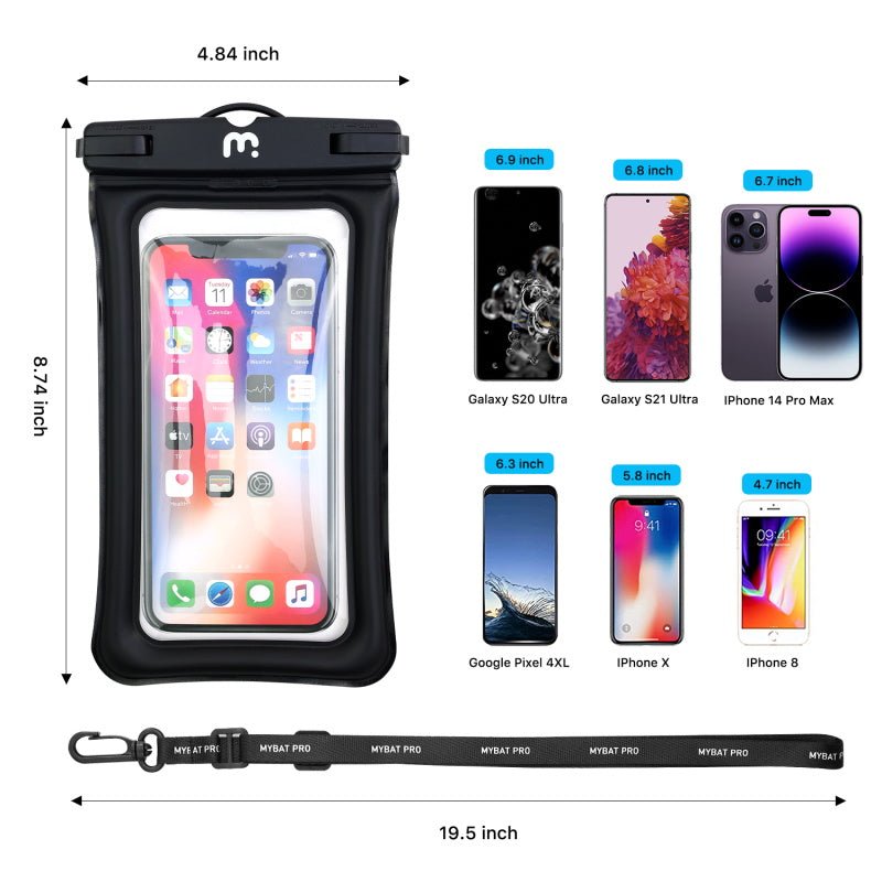 MyBat Pro AquaLock Universal Floating Waterproof Pouch – PinkMyBat Pro