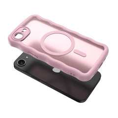 MyBat Pro Contour Series MagSafe Wavy Matte Case for Apple iPhone 17e / 16e - BlackMybat Pro