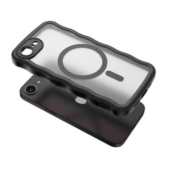 MyBat Pro Contour Series MagSafe Wavy Matte Case for Apple iPhone 17e / 16e - BlackMybat Pro