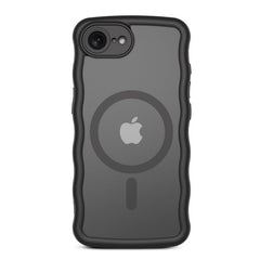 MyBat Pro Contour Series MagSafe Wavy Matte Case for Apple iPhone 17e / 16e - BlackMybat Pro