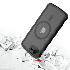 MyBat Pro Contour Series MagSafe Wavy Matte Case for Apple iPhone 17e / 16e - BlackMybat Pro