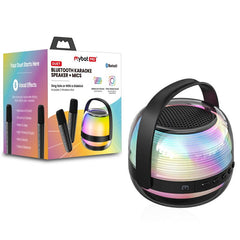 MyBat Pro Duet Bluetooth Karaoke Speaker + Mics - BlackMyBat Pro