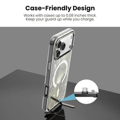 MyBat Pro Easel Flat USB - C Charging Cable with Foldable Kickstand - 5FT - BlackMyBat Pro