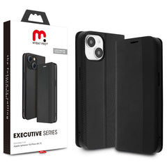 MyBat Pro Executive Series Wallet Case for Apple iPhone 15 Plus (6.7)iPhone 15 Plus