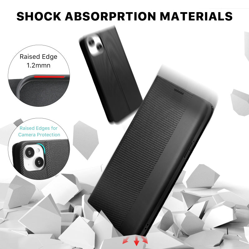 MyBat Pro Executive Series Wallet Case for Apple iPhone 15 Plus (6.7)iPhone 15 Plus